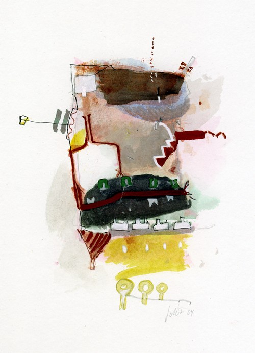 Zeichnung Mischtechnik, 2004